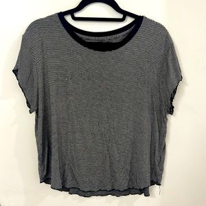 American eagle striped T-shirt, size medium